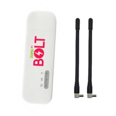Швидкісний 4G LTE wifi модем bolt hiLink E8372 + 2 термінальні антени 3 Дб 6616 фото