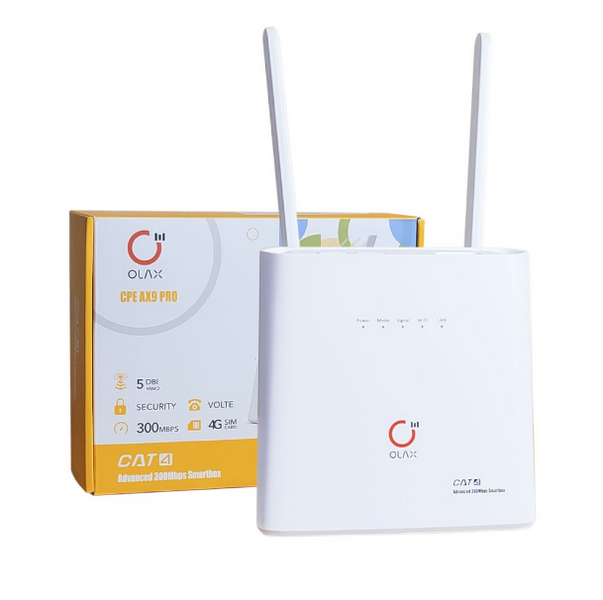 4G WIFI роутер маршрутизатор OLAX AX9 PRO до 150 мбіт/сек ( без АКБ) 5999 фото