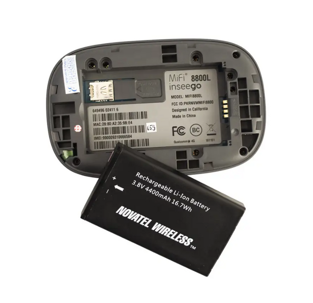 4G LTE WiFi роутер Novatel MiFi 8800L Original BOX с агрегацией частот 615 фото