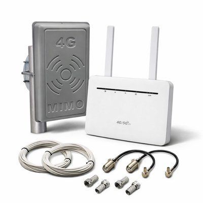 Комплект 4G  роутер ANTENITI B535-NA + панельная антенна MIMO 2&times;17 dBi 6794 фото