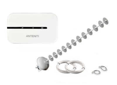 4G антенный комплект WIFI роутер ANTENITI 5576 + антенна Стрела MIMO 5 усилением 2x20 Дб 5963 фото