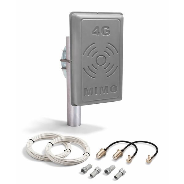 Комплект 4G інтернету: USB Wi-Fi модем + зовнішня MIMO антена 2&times;17 dBi 6797 фото