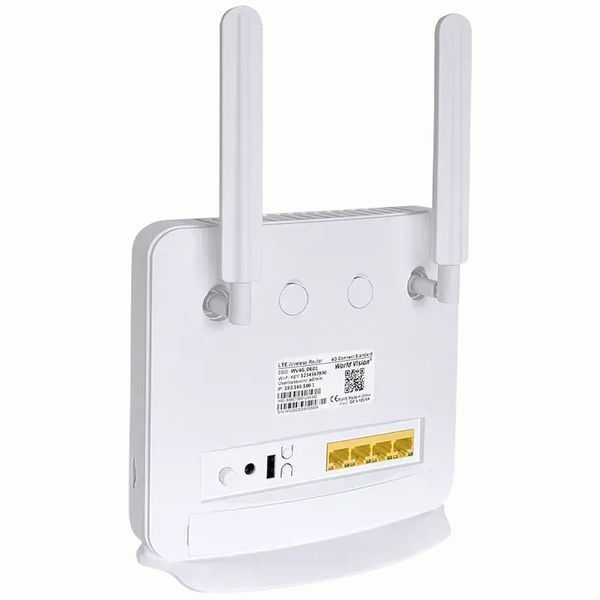 Польовий комплект 4G інтернету World Vision Standard для слабкого сигналу + антена 2x17 дБ 900-2700 Мгц 6849 фото