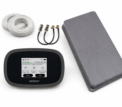 4G интернет комплект WIFI роутер Novatel MiFi 8800L и 4G LTE антенна Spider MIMO 2х16 от Runbit 603 фото