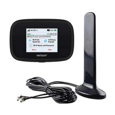 4G автомобильный комплект роутер Novatel Wireless 7730L + авто антенна MIMO 16 Дб (TS9) 6644 фото